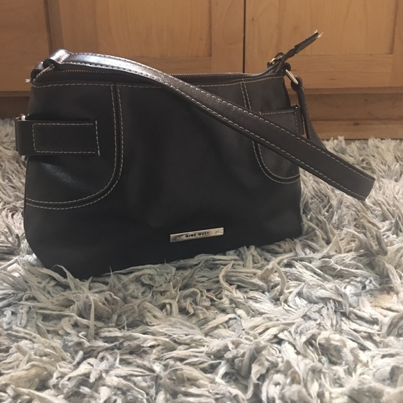 Nine West dark brown mini bag. - Picture 1 of 4
